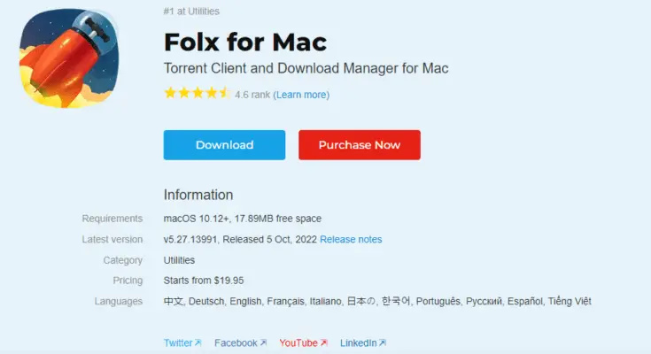 FOLX Torrent Client